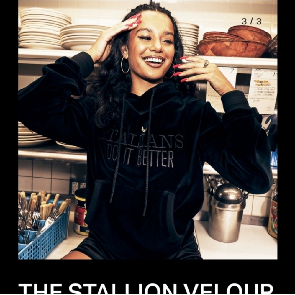 New TONY STALLION VELOUR HODIE